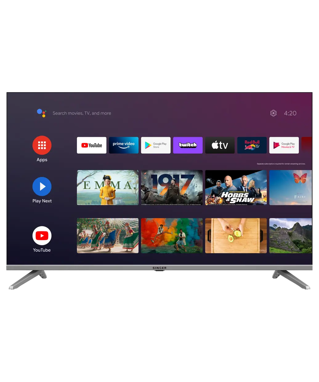 Singer Android TV | 32E3AGOTV