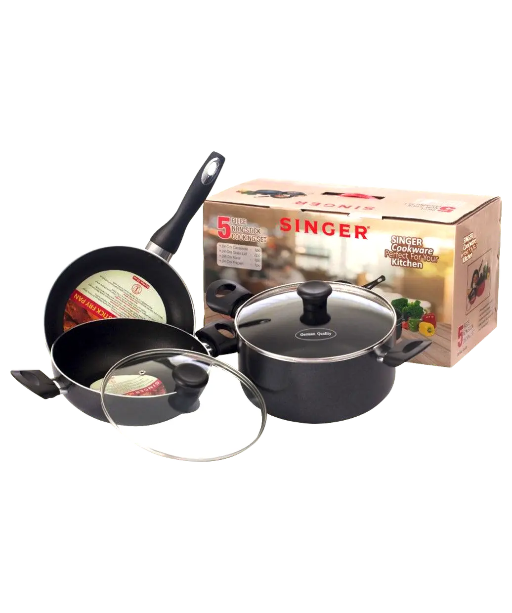 Singer Non Stick Cooking Giftbox - 5 Pcs | GIFTBOX-5