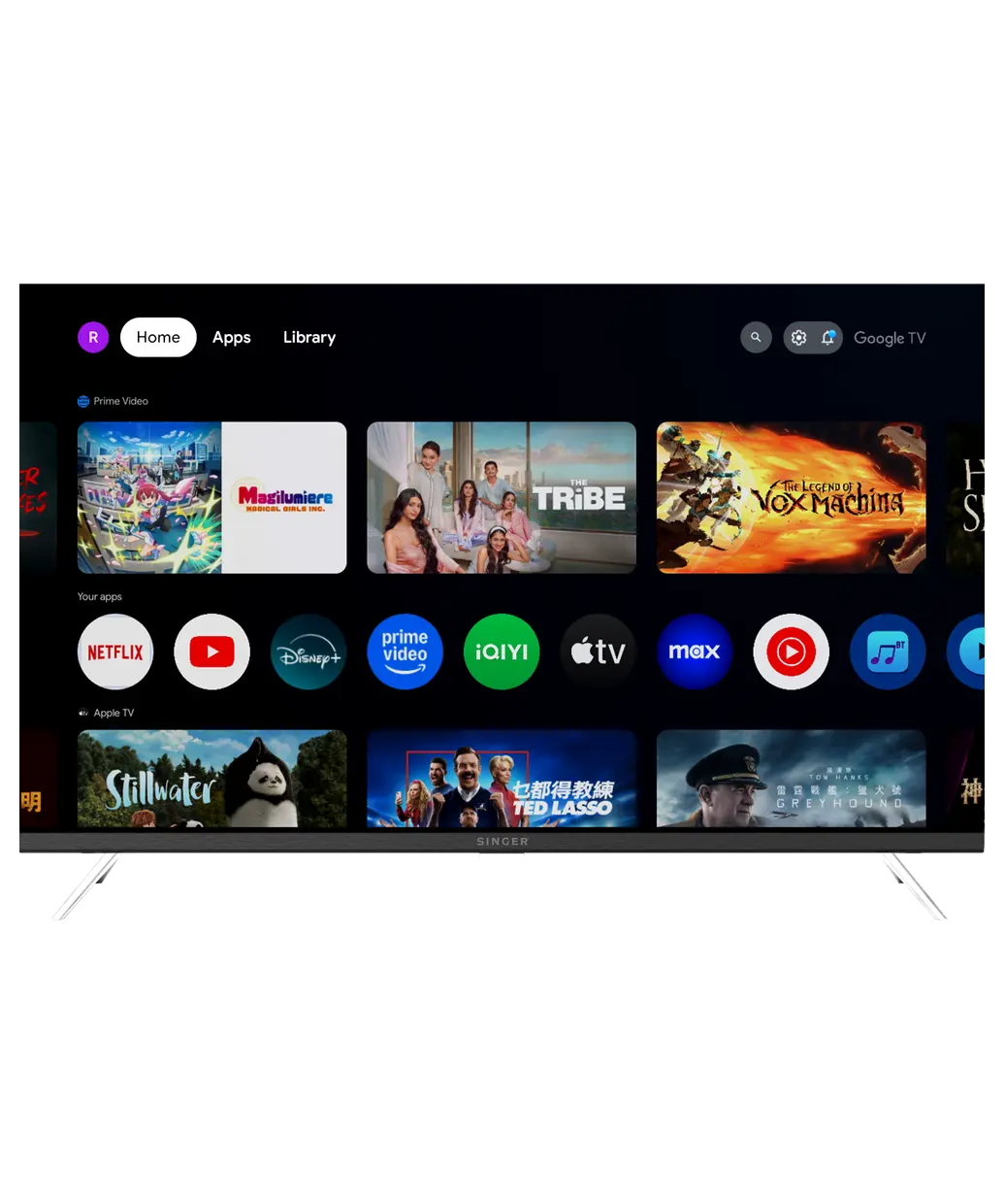 Singer Frameless Google TV | 32GD6100TV