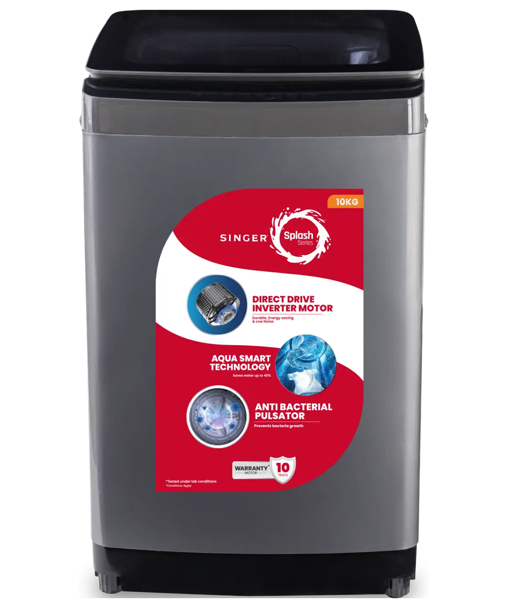 Singer Top Load DD Inverter Washing Machine | S300ATL100DSMJG1