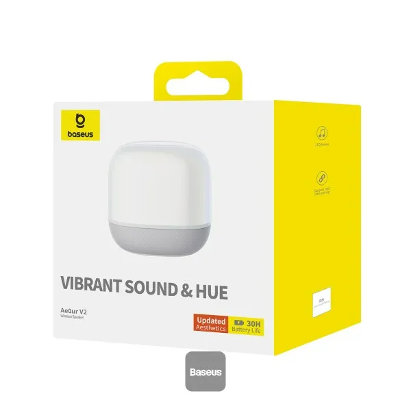 Baseus V2 Wireless Speaker Moon White  A20050500211-00
