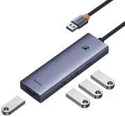 Baseus 4-Port HUB Space Grey  B0005280A813-01