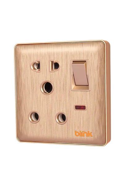 Blink Exclusive Gold Series Switch Sockets