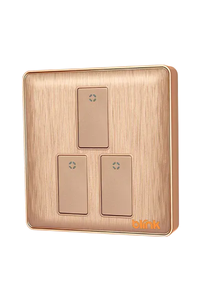 Blink Exclusive Gold Series Switch Sockets
