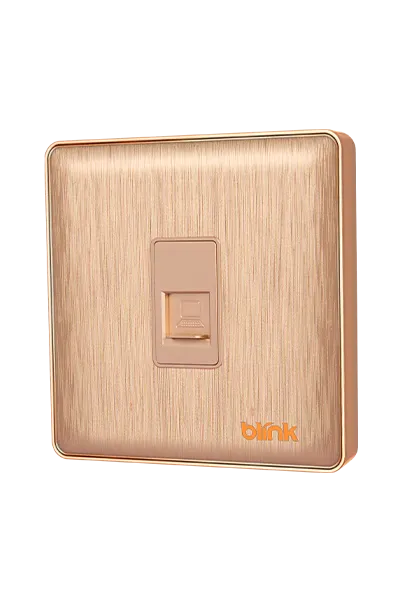 Blink Exclusive Gold Series Switch Sockets