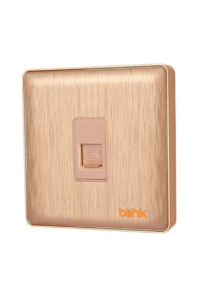 Blink Exclusive Gold Series Switch Sockets