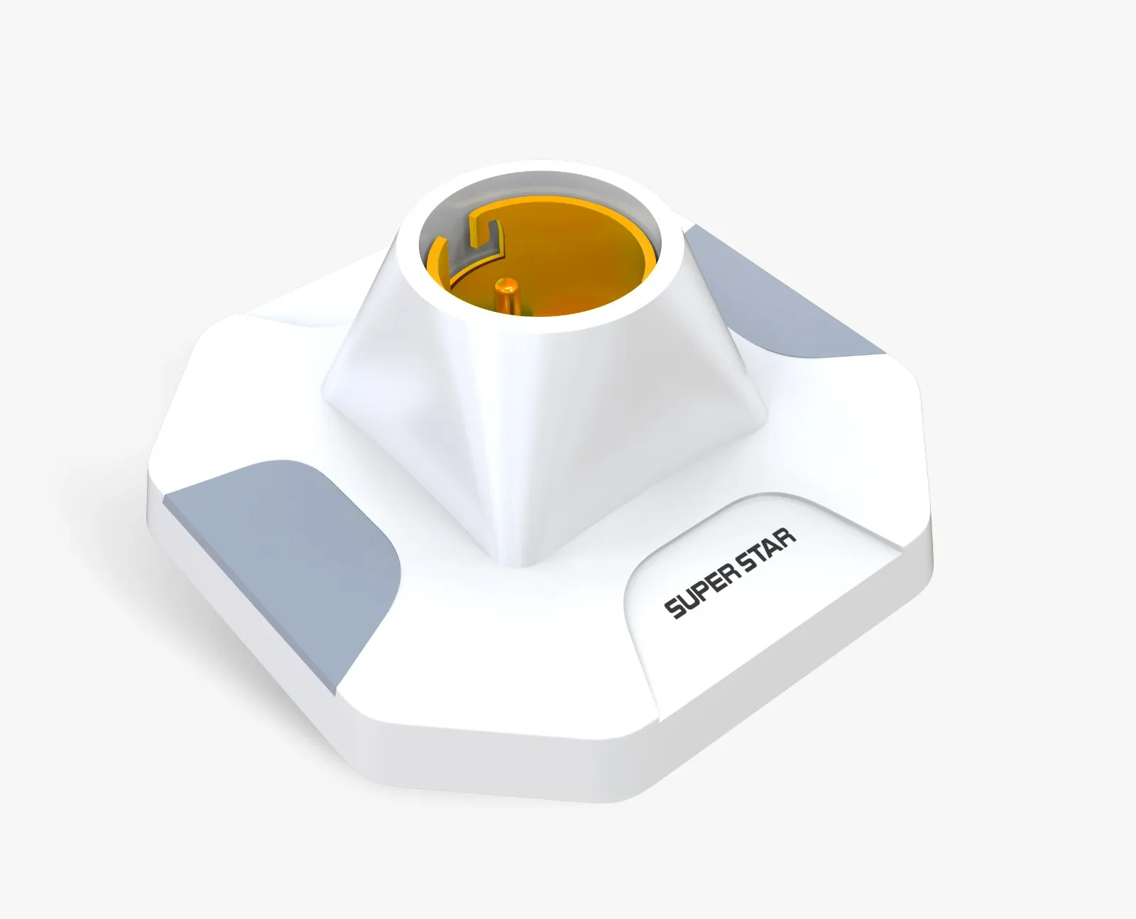 Octagon Holder B22 (Pin)