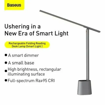 Baseus Reading Desk Lamp (Smart Light ) White  DGZG-02