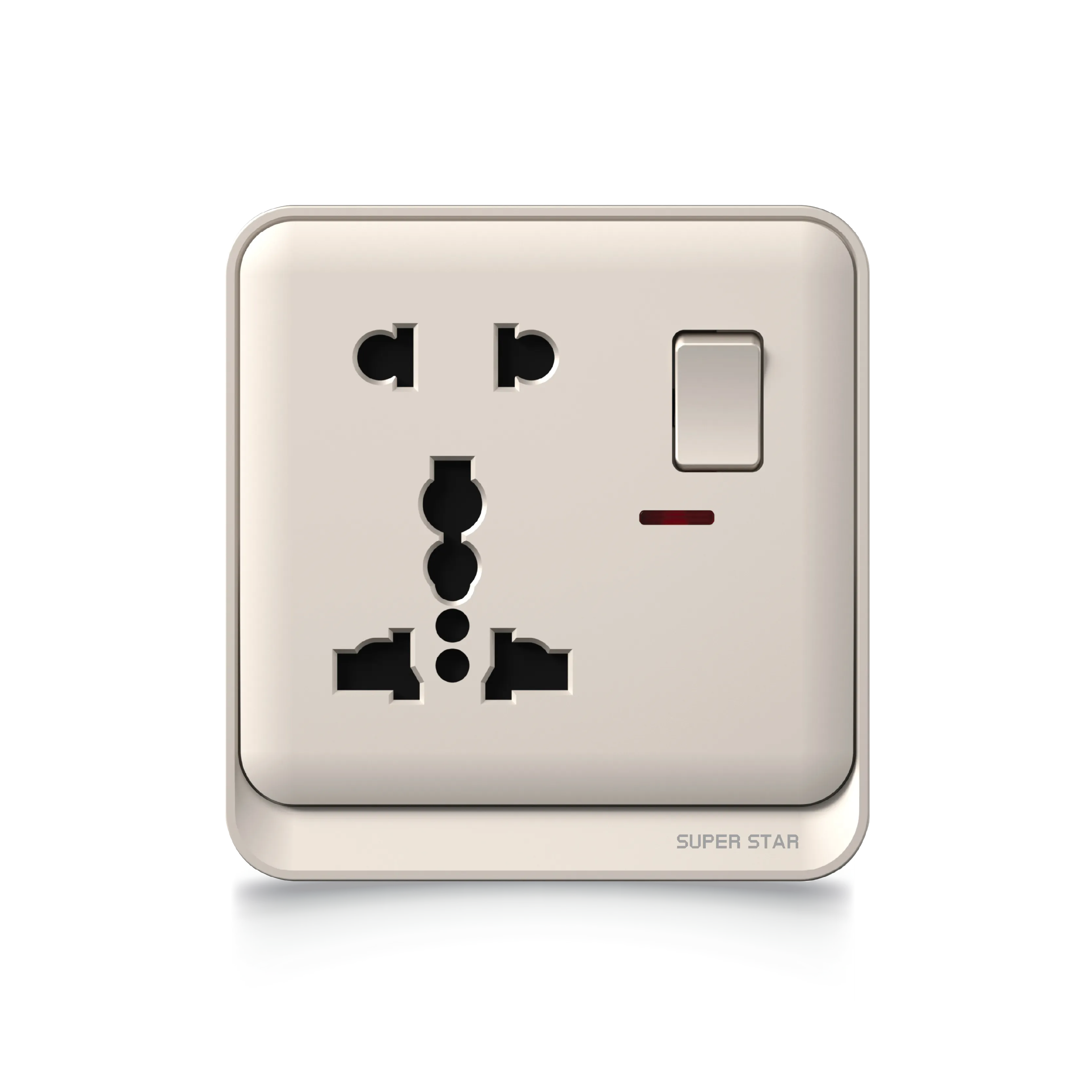 Super Star Glow Moonlight Series Switch Sockets