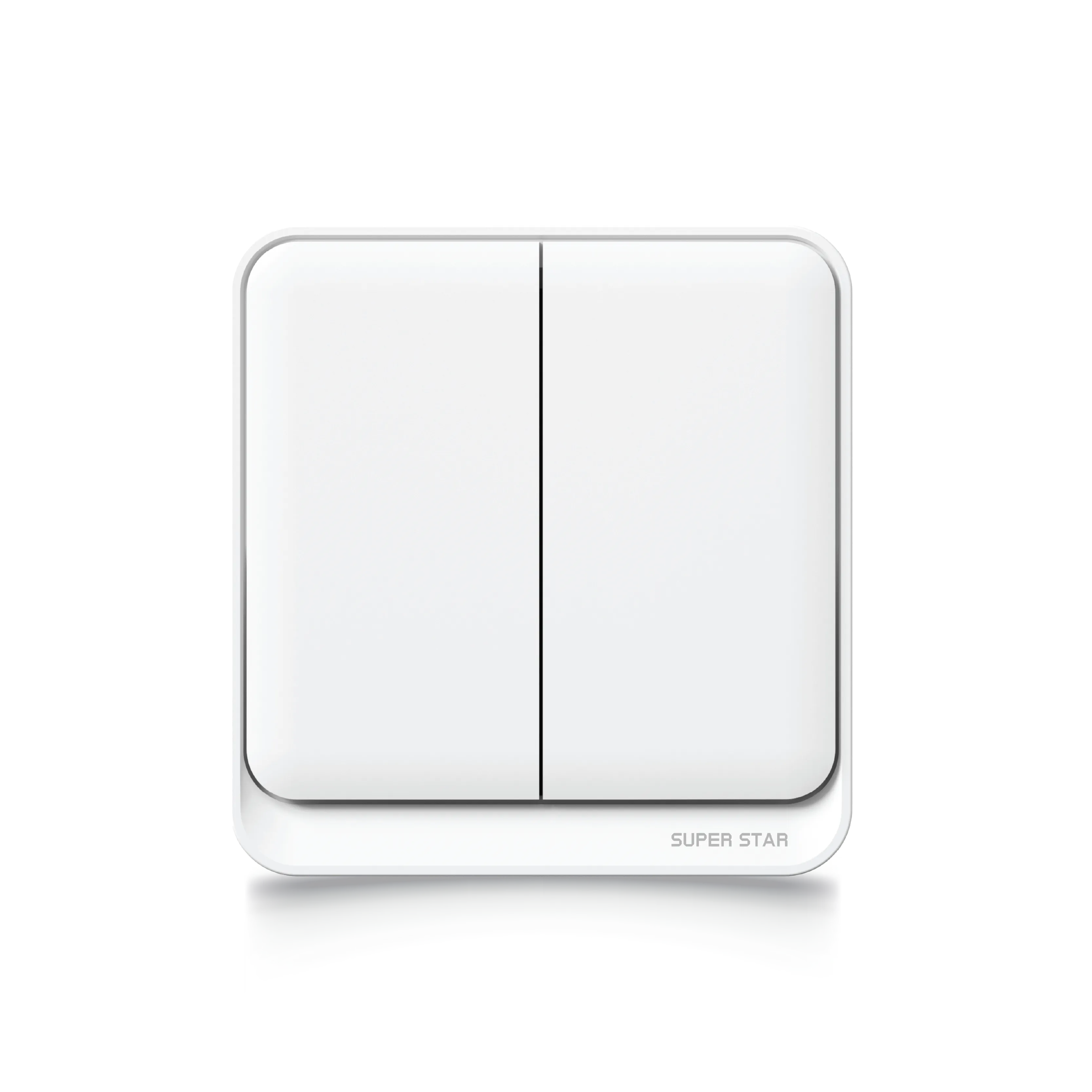 Super Star Glow White Series Switch Sockets