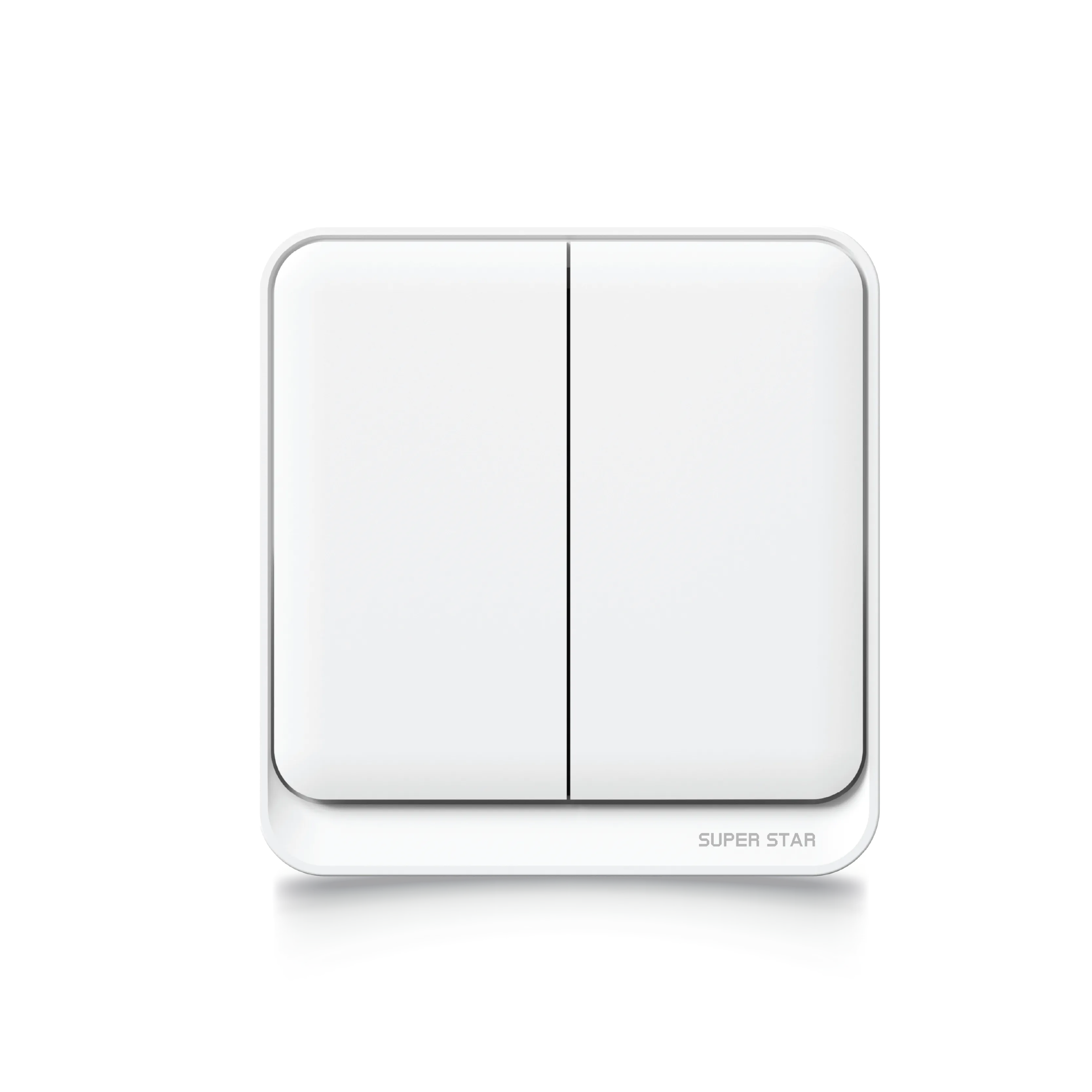 Super Star Glow White Series Switch Sockets