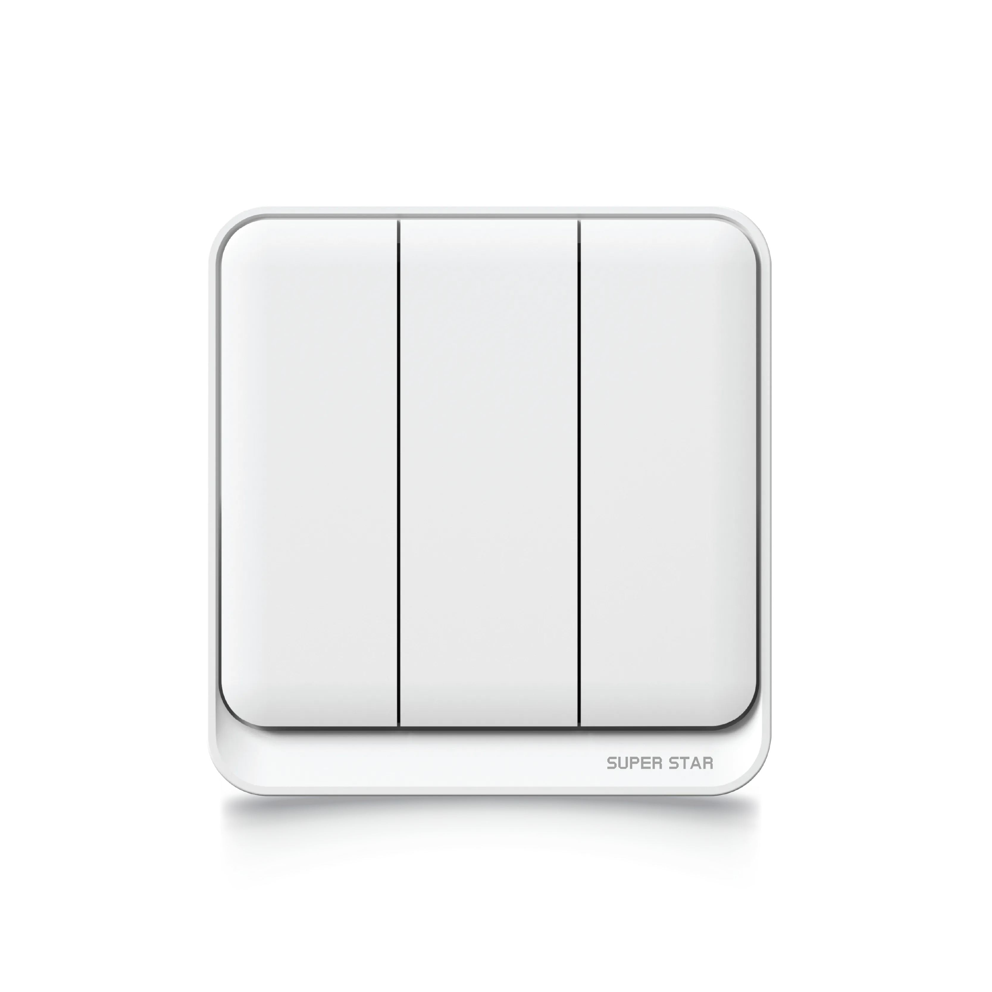 Super Star Glow White Series Switch Sockets