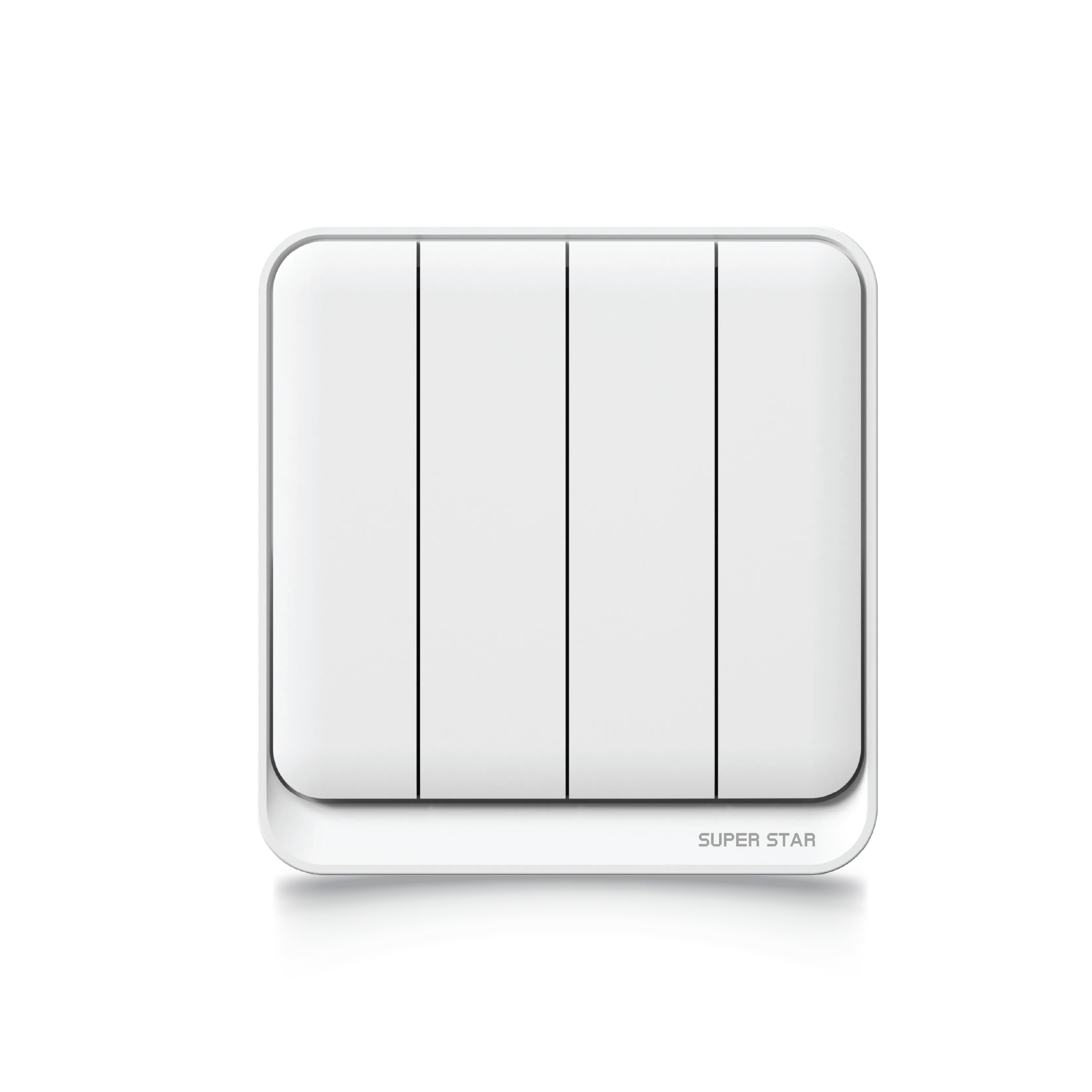 Super Star Glow White Series Switch Sockets