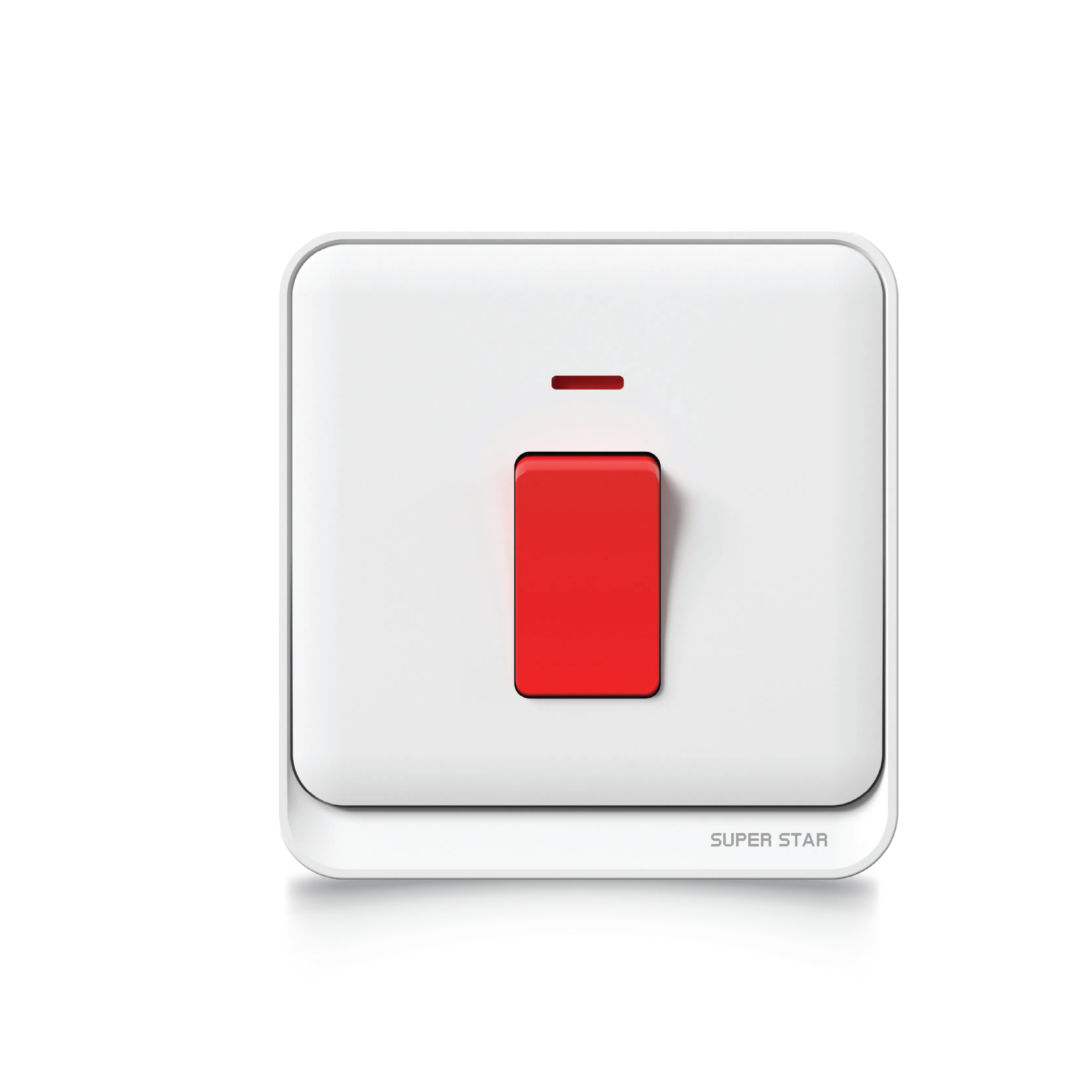 Super Star Glow White Series Switch Sockets