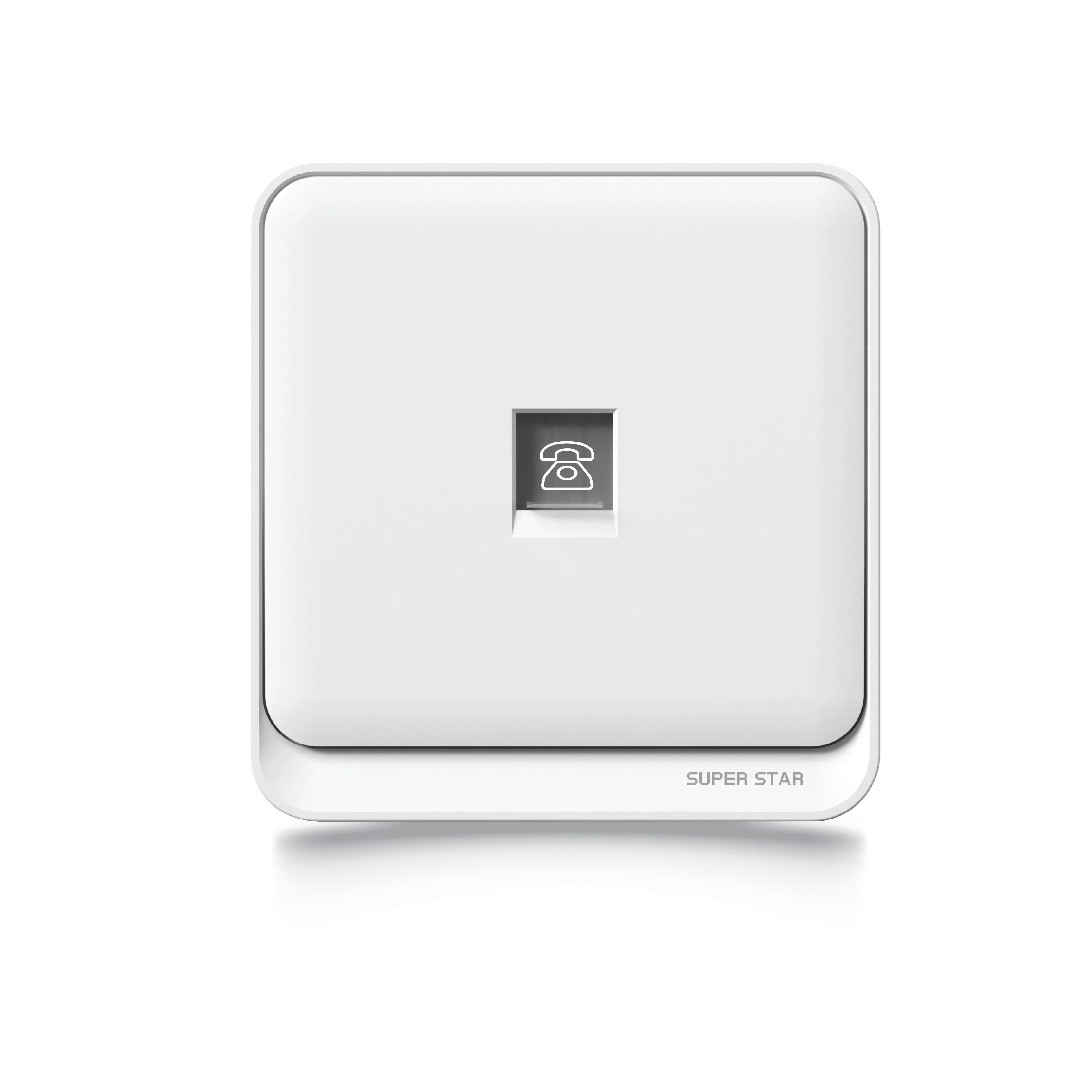 Super Star Glow White Series Switch Sockets