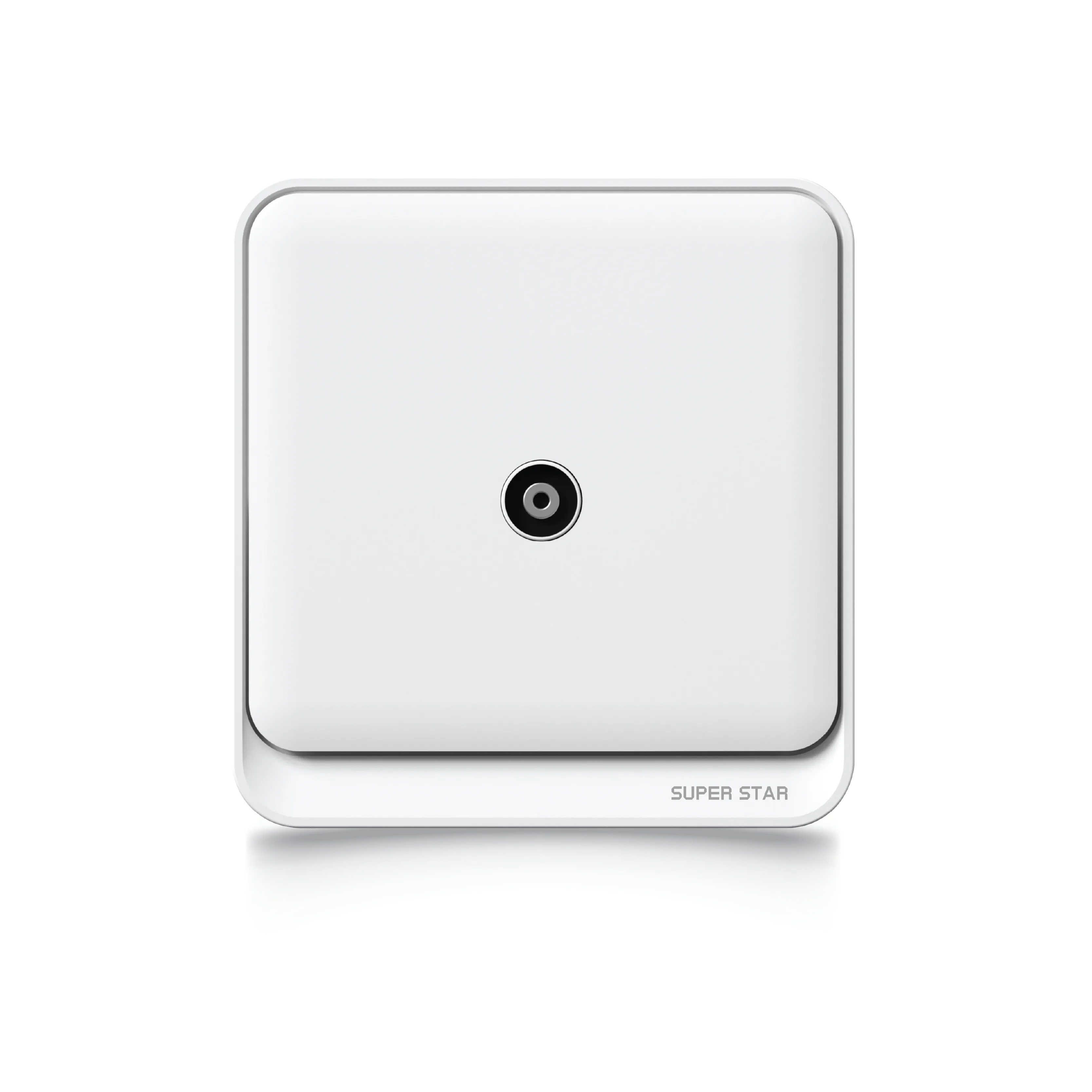 Super Star Glow White Series Switch Sockets