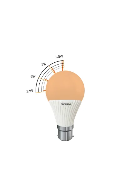 LED SMART LUX BULB Multi Watt 12W~1.5W WARM COLOR