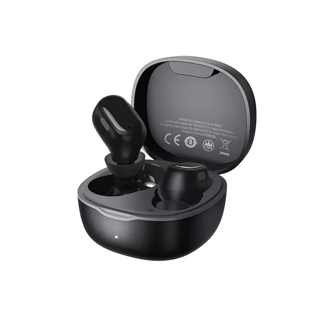 Baseus Encok True Wireless Earphones WM01 Black  NGTW240001