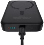 Baseus Magnetic Mini Air Wireless Fast Charge Power Bank 10000mAh 20W Cluster Black  P10059001113-00
