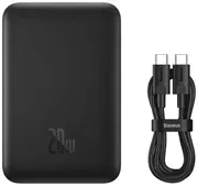 Baseus Magnetic Mini Air Wireless Fast Charge Power Bank 10000mAh 20W Cluster Black  P10059001113-00