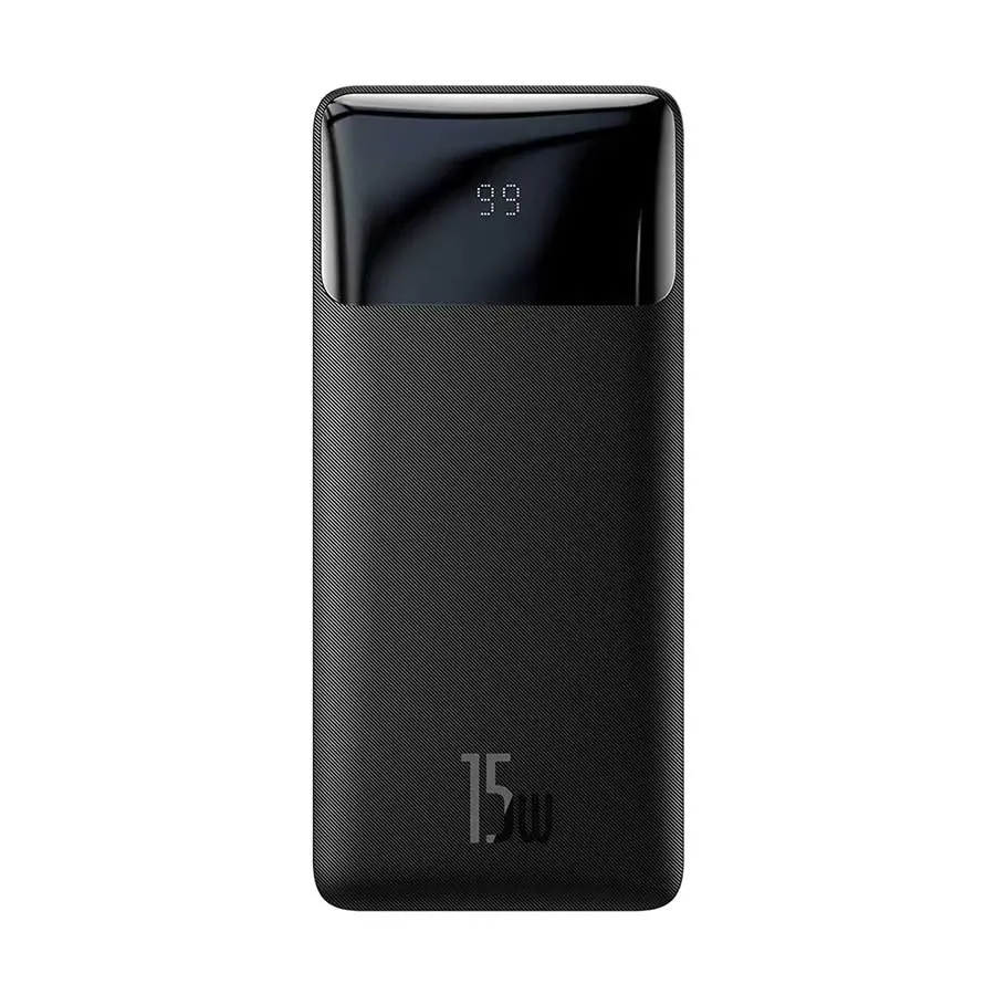 Baseus Bipow Digital Display Power Bank 10000mAh 15W Black Overseas Edition  PPBD050001
