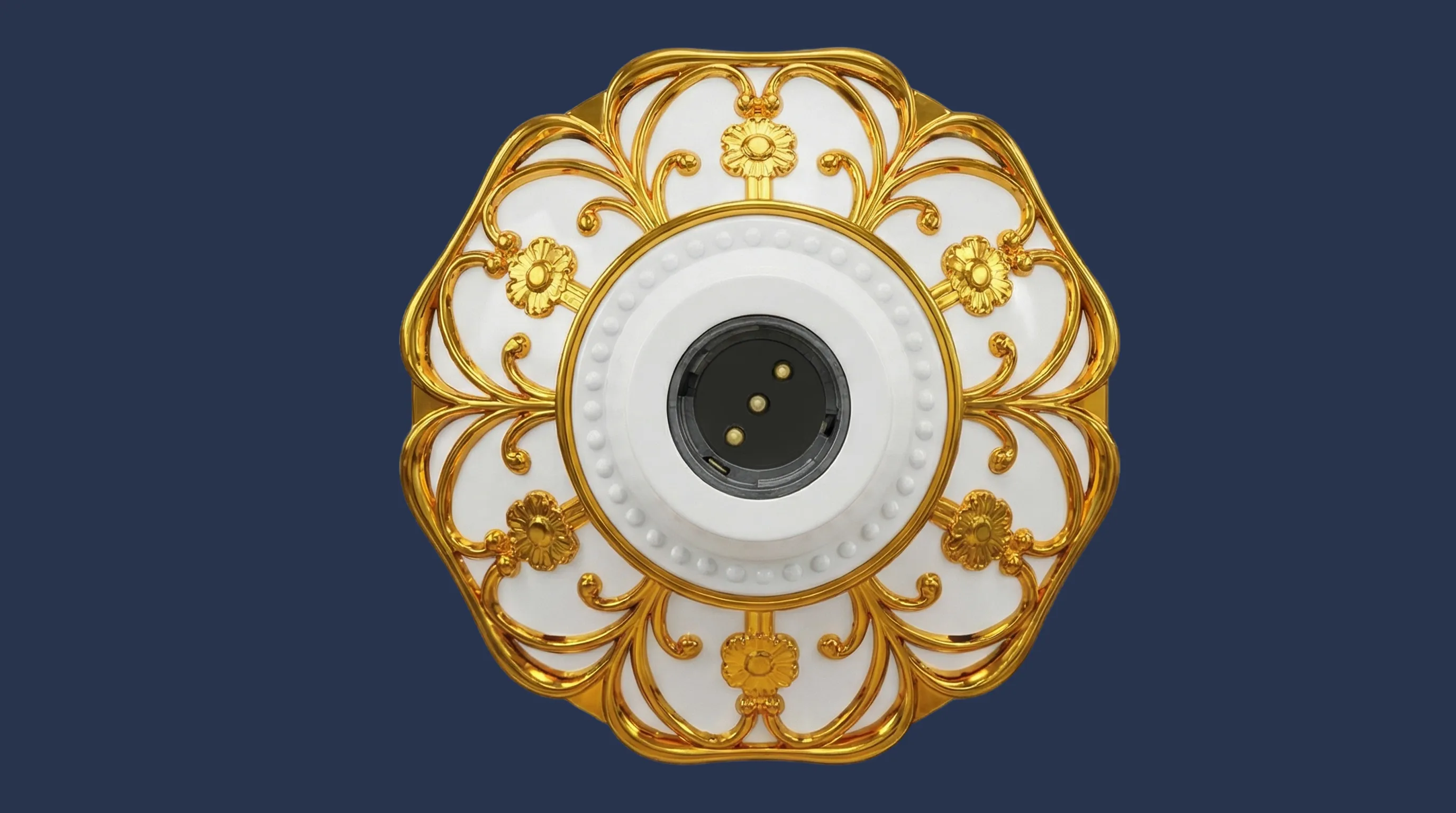 Roots Decorative Combined Holder- Golden