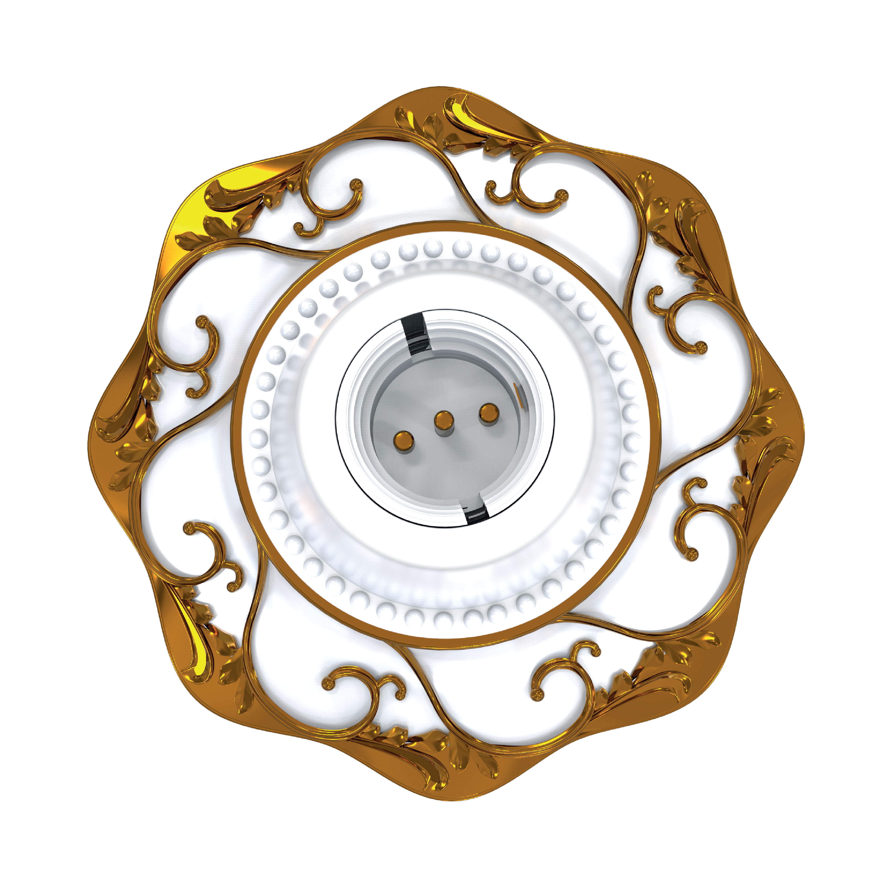 Round Decorative Combined Holder