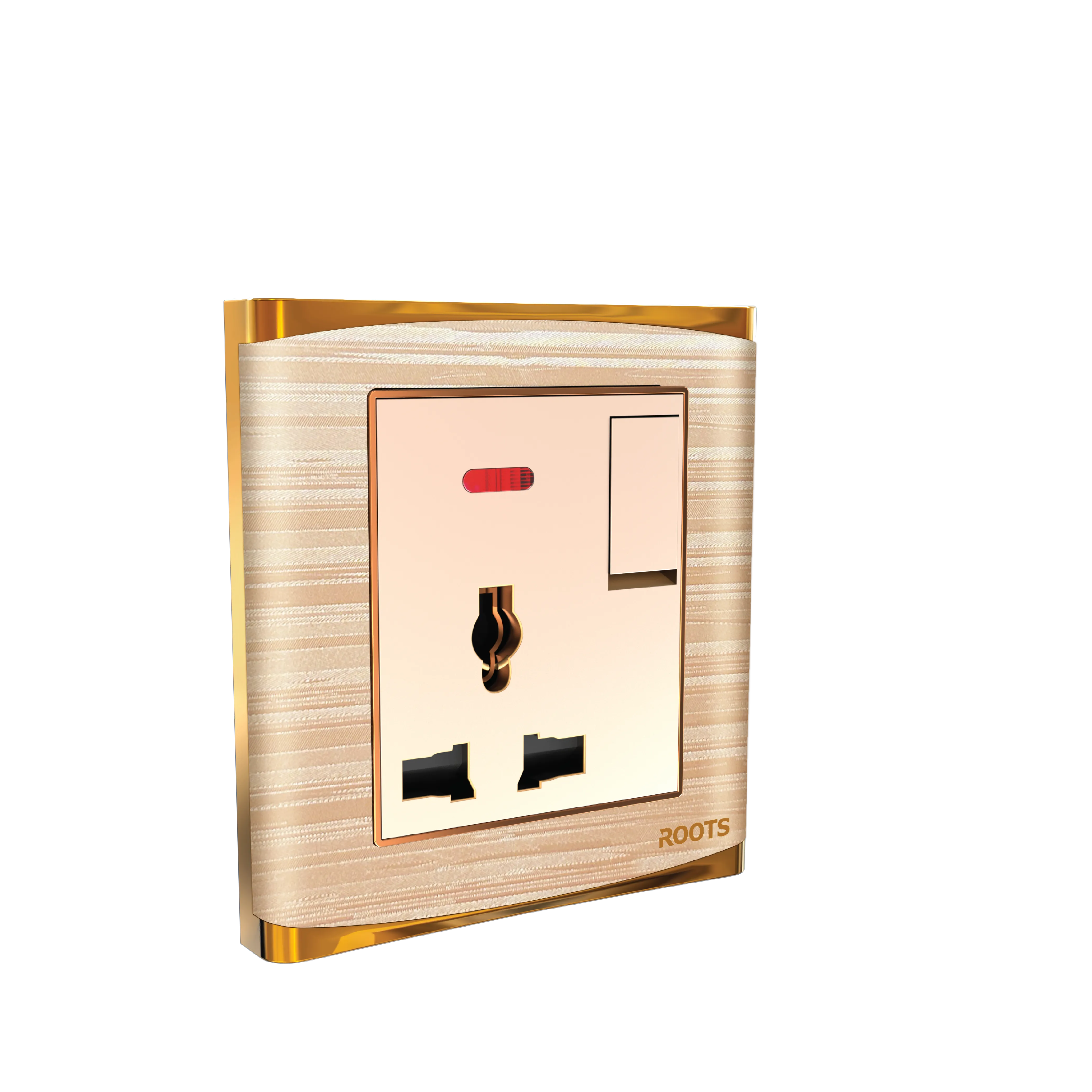 Roots Royal Gold Series Switch Sockets - Main Image