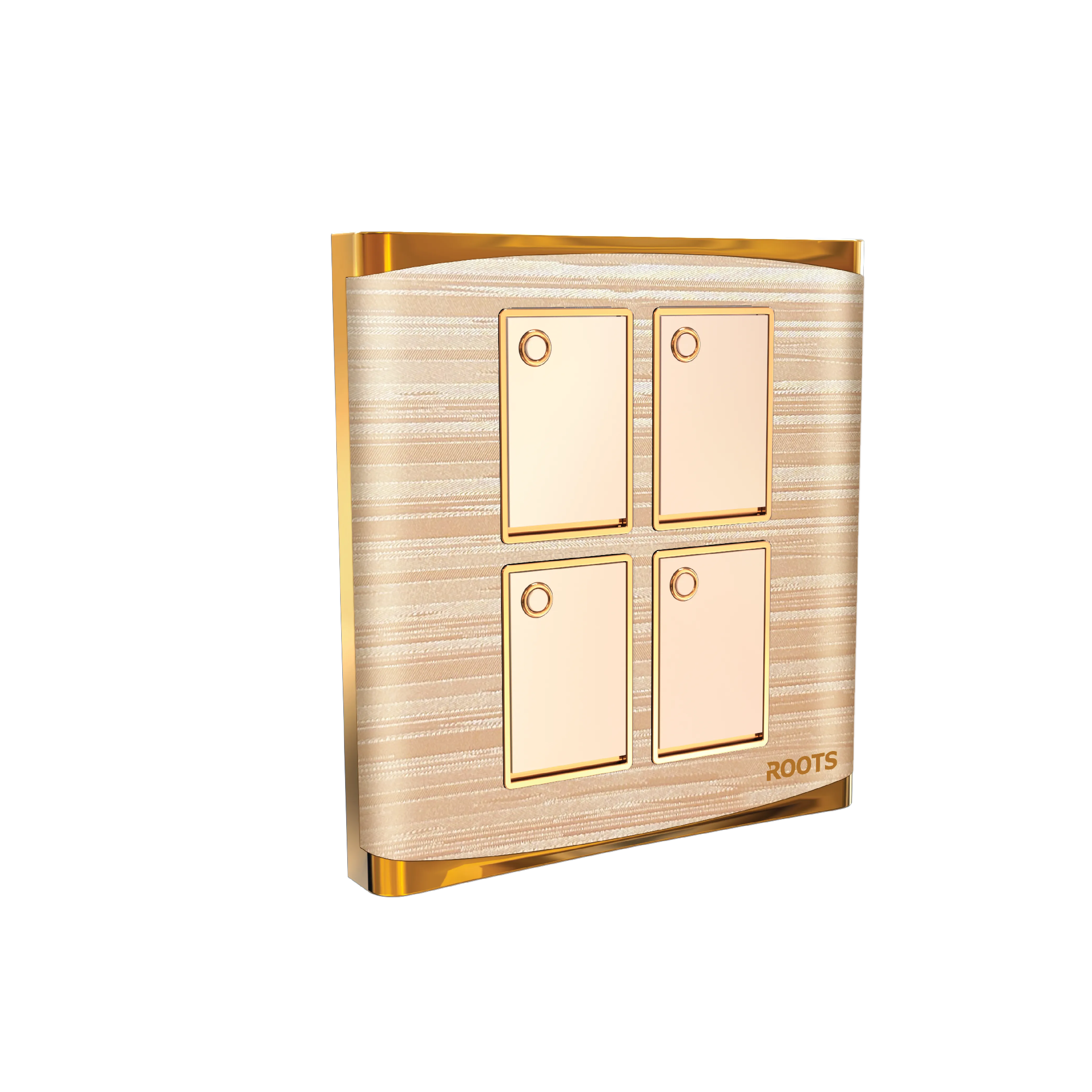 Roots Royal Gold Series Switch Sockets