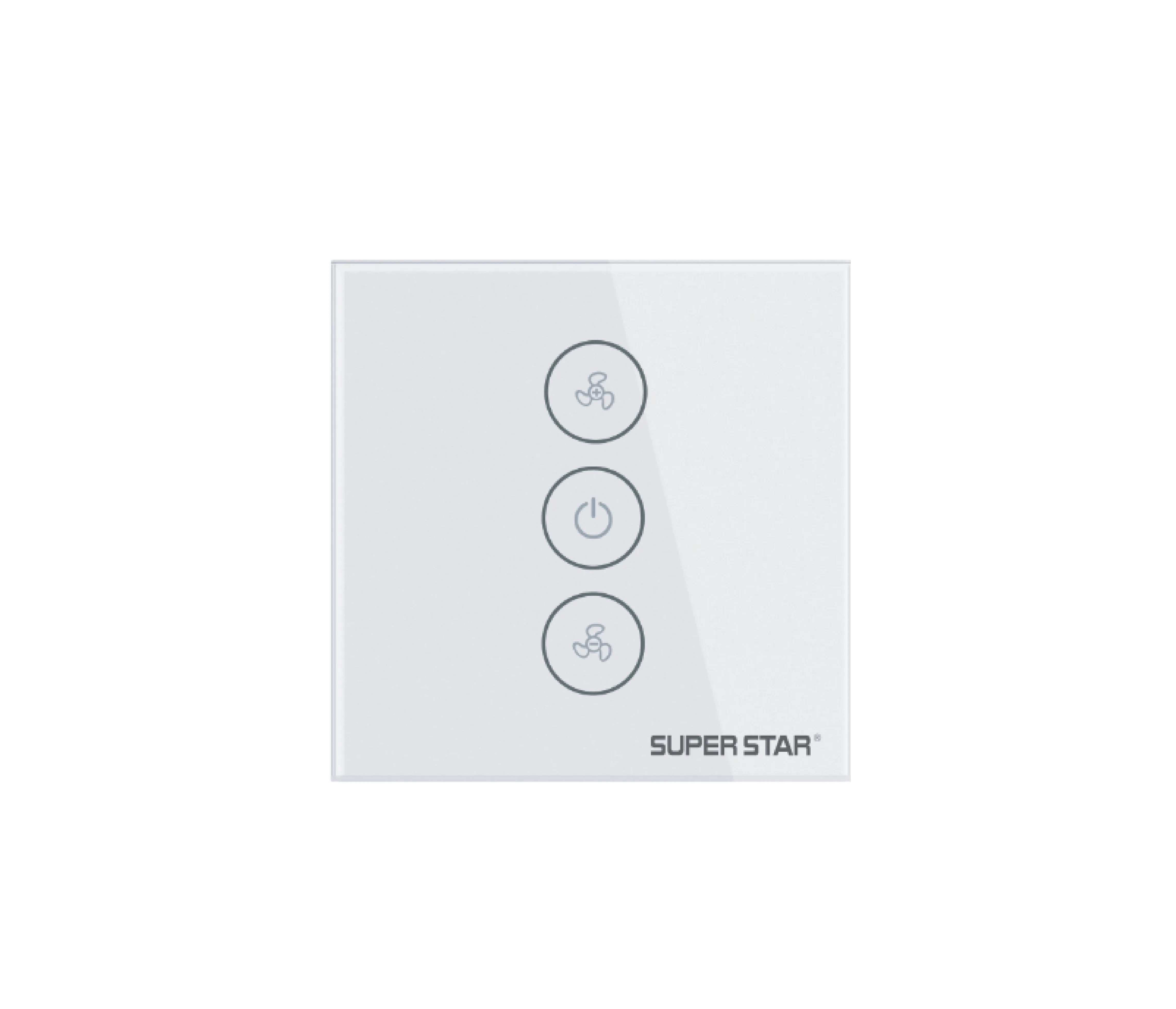 Smart Zen WIFI Touch Fan Regulator (White)