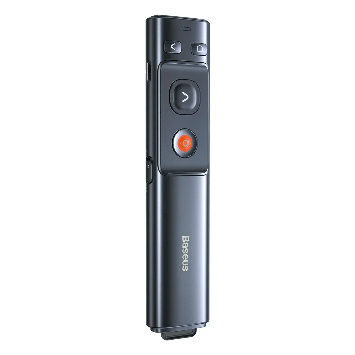 Baseus Orange Dot Wireless Presenter (Red Laser) Grey  WKCD000013